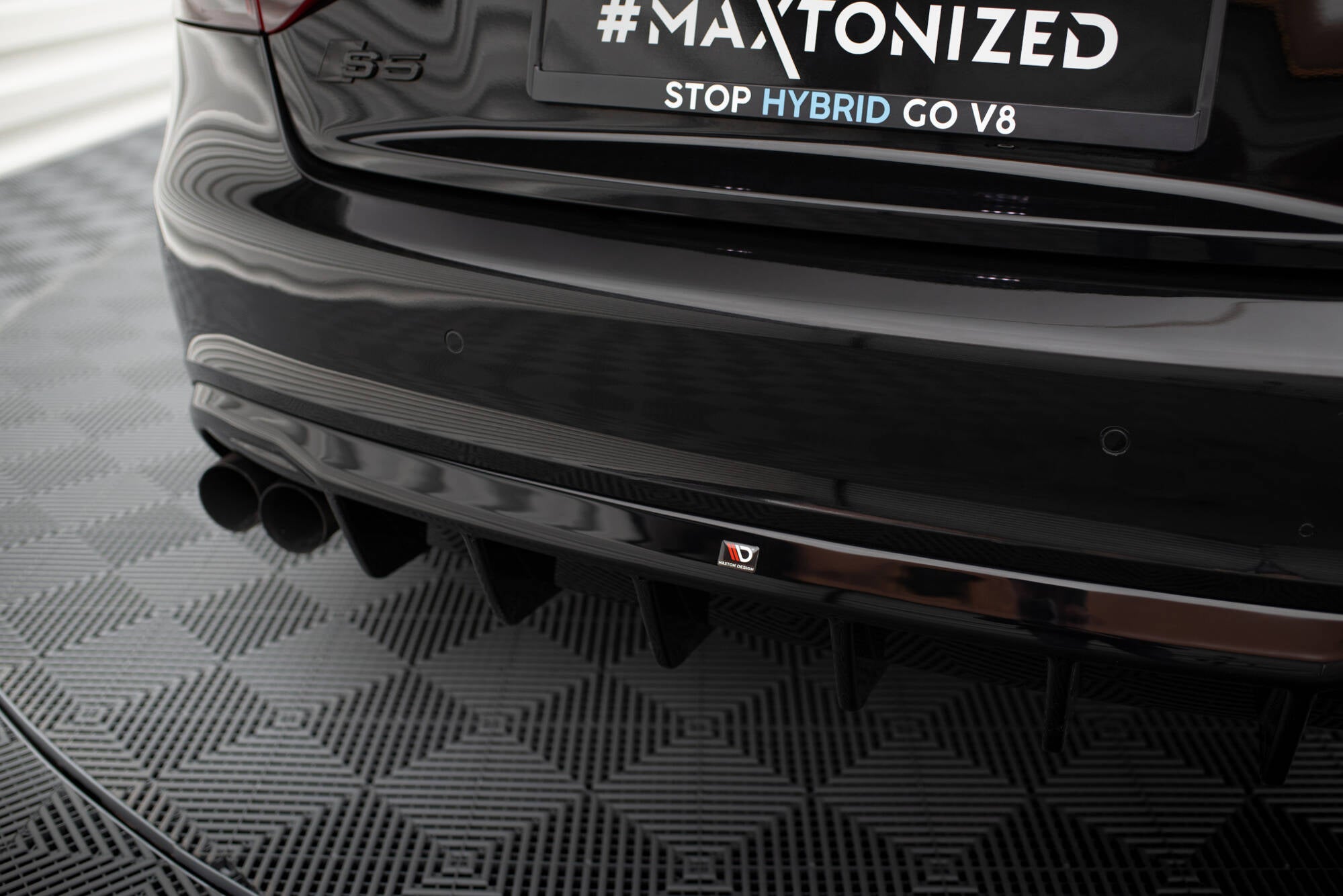 Heckdiffusor Audi S5 Coupe / Cabrio S-Line 8T