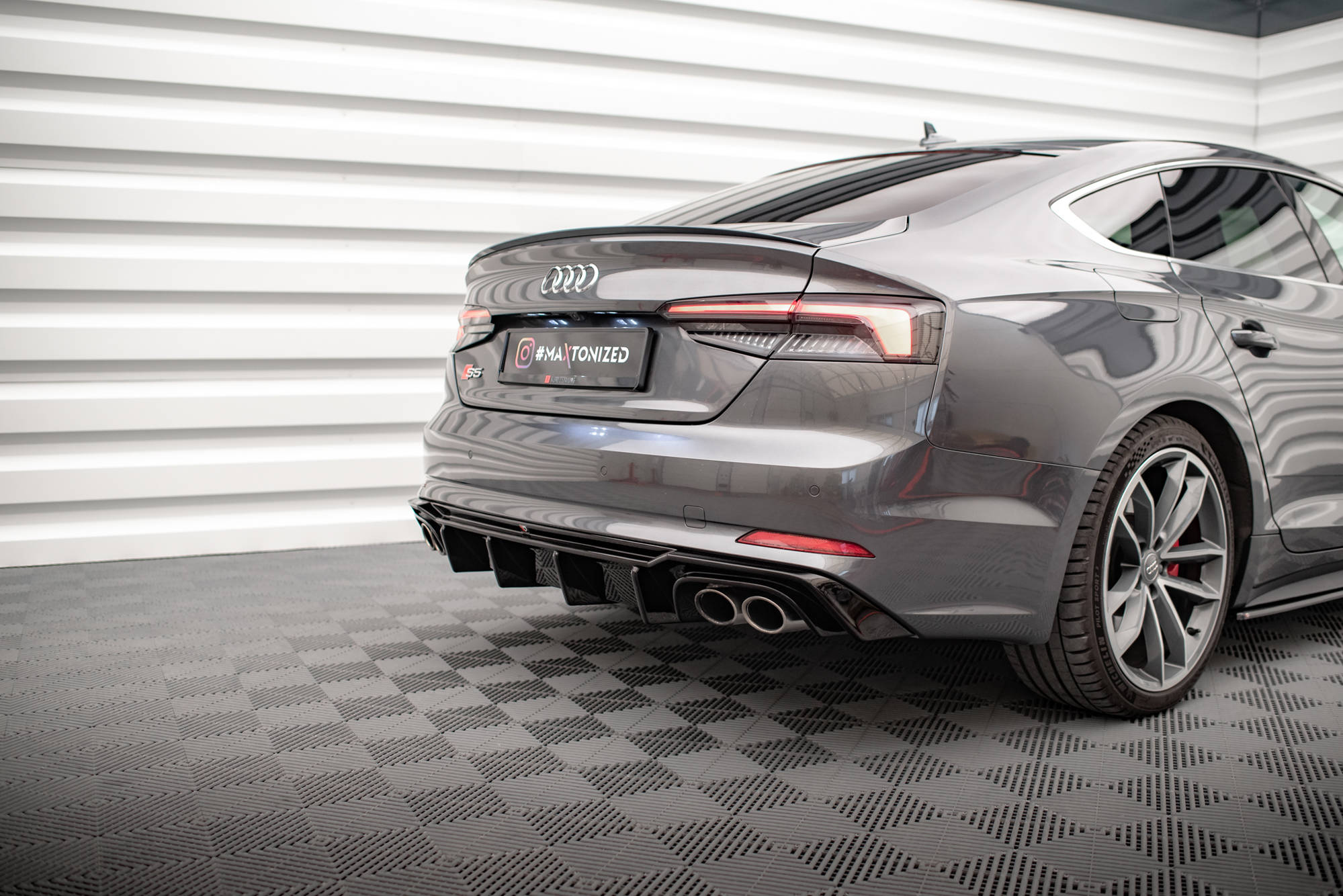 Heckdiffusor Audi S5 F5 Coupe/Sportback