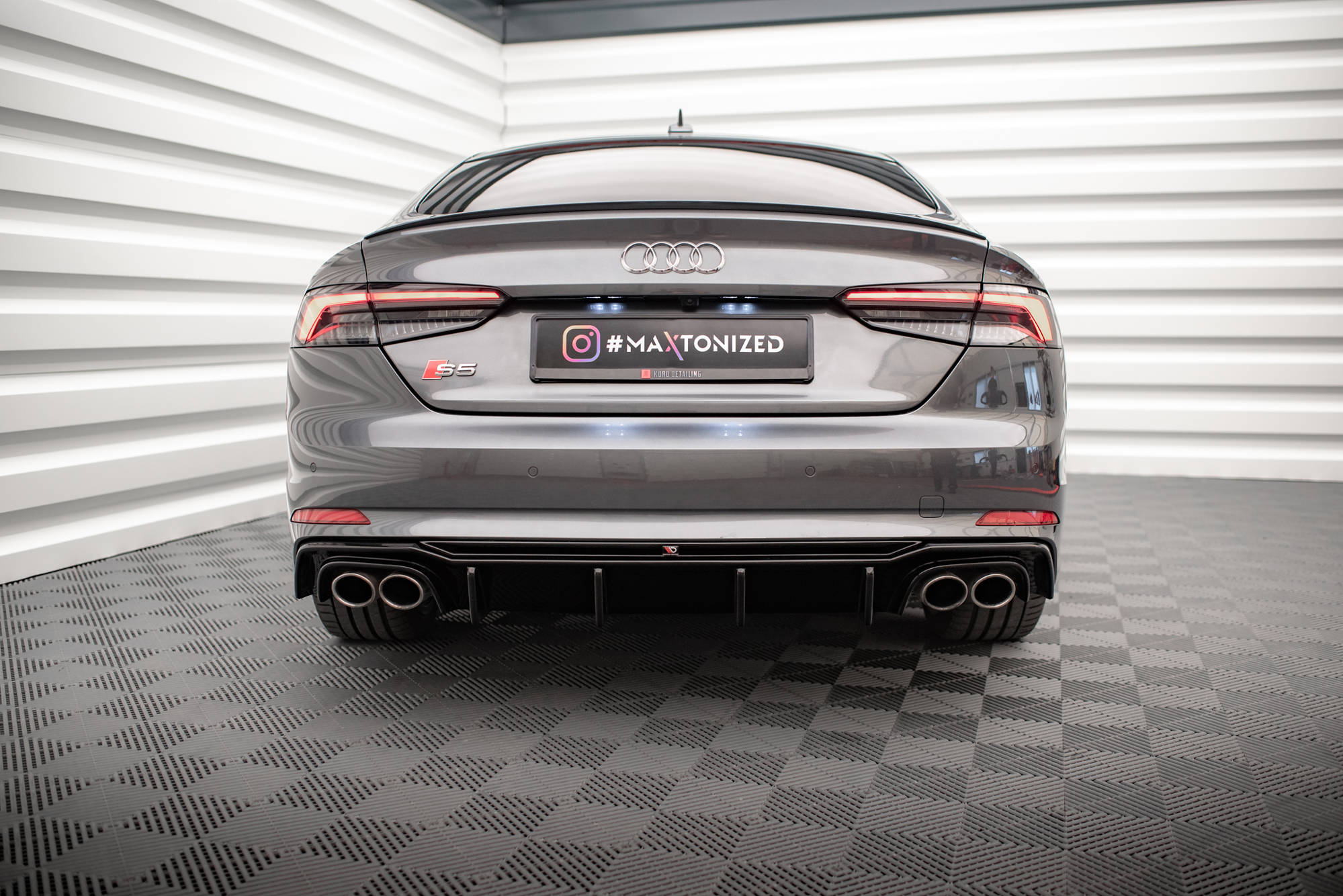 Heckdiffusor Audi S5 F5 Coupe/Sportback
