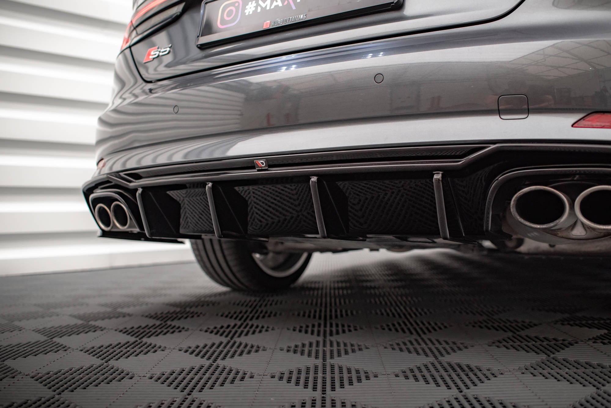 Heckdiffusor Audi S5 F5 Coupe/Sportback
