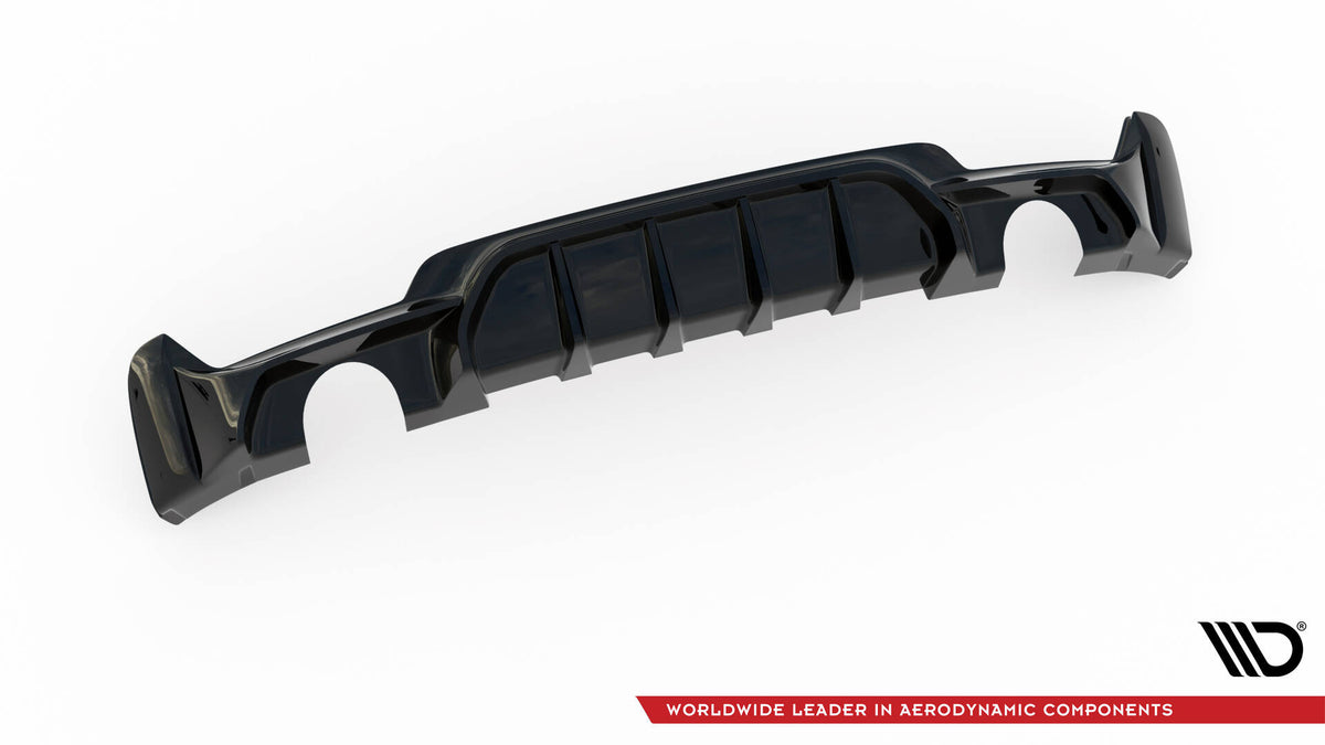 Heckdiffusor BMW 4 Coupe / Gran Coupe / Cabrio M-Pack F32 / F36 / F33 (Version mit Einzelauspuff auf beiden Seiten)