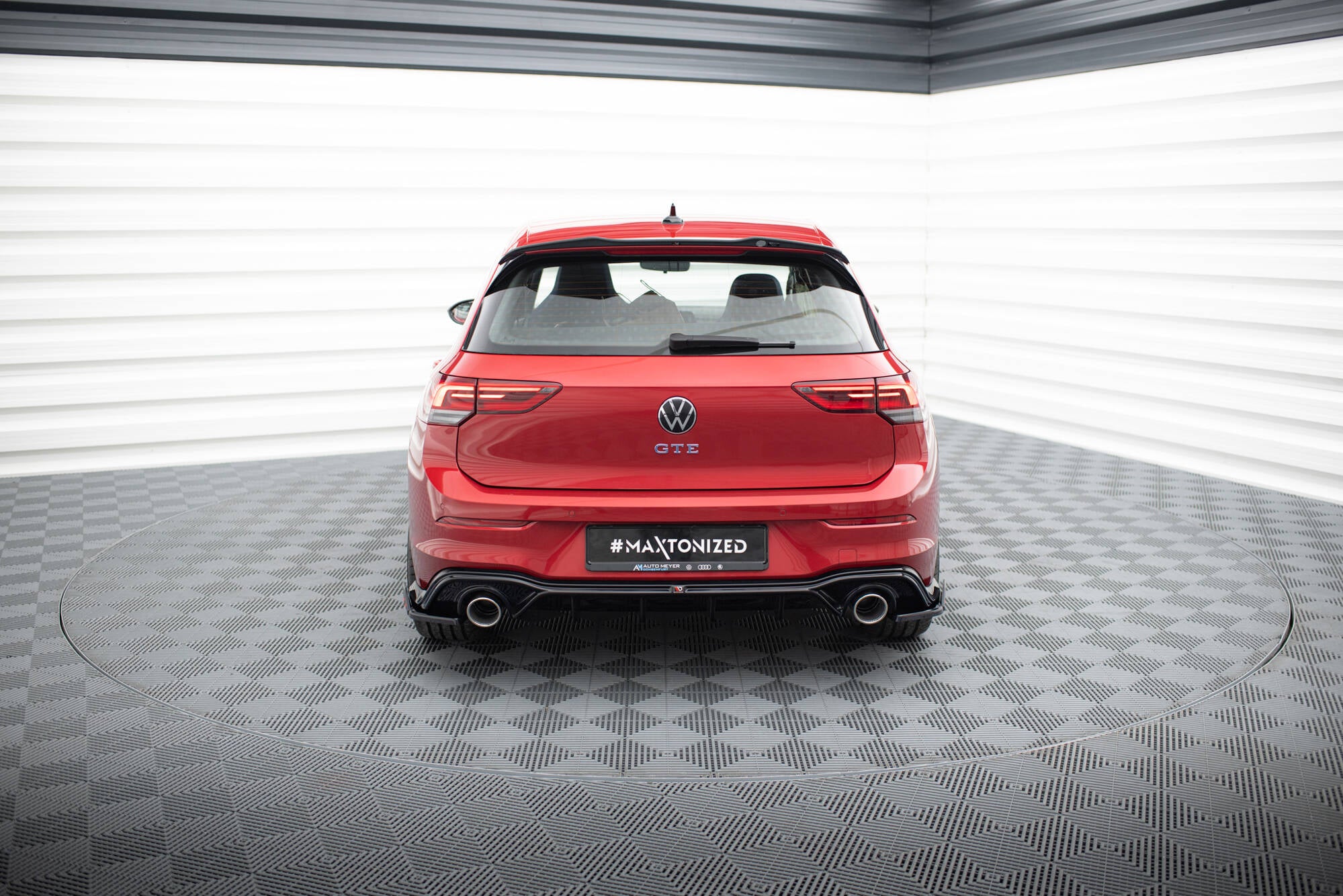 Heckdiffusor Volkswagen Golf GTE / R-Line Mk8 / Mk8 Facelift