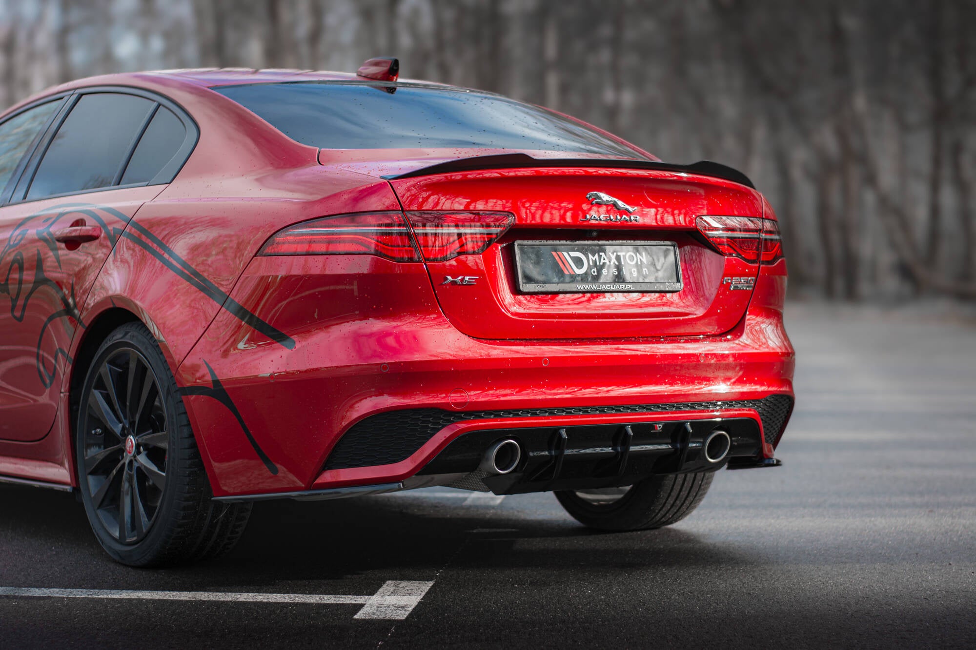 Heckdiffusor Jaguar XE R-Dynamic X760 Facelift