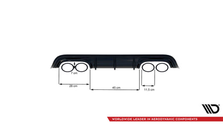 Heckdiffusor Mercedes-Benz CLK W209