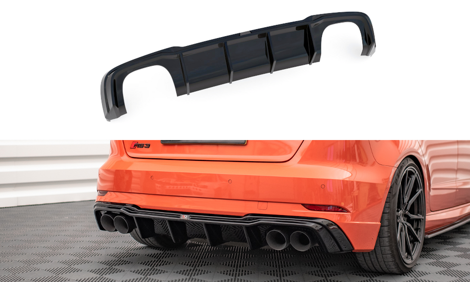 Heckdiffusor Audi RS3 Sportback 8V Facelift