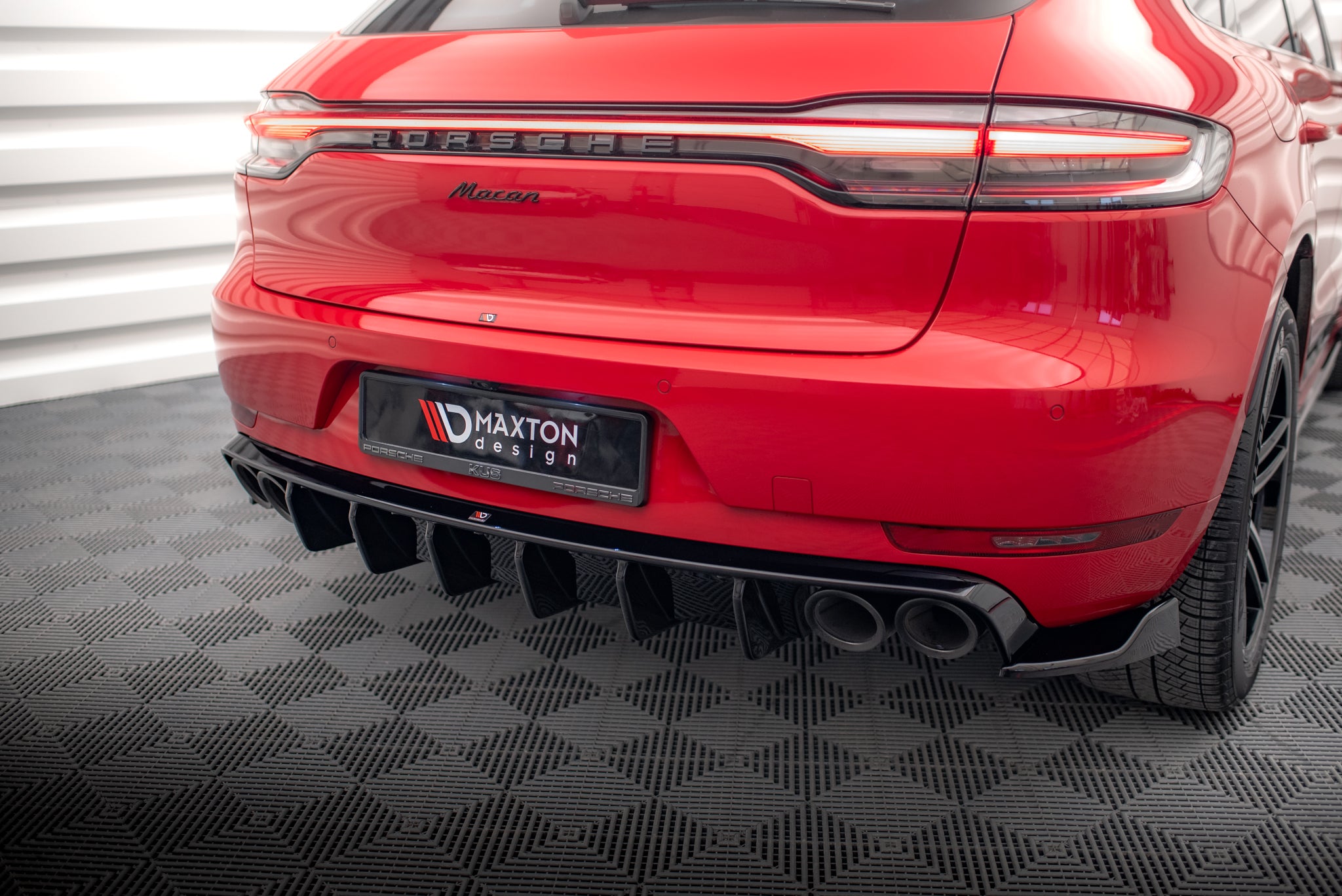 Heckdiffusor Porsche Macan GTS Mk1 Facelift