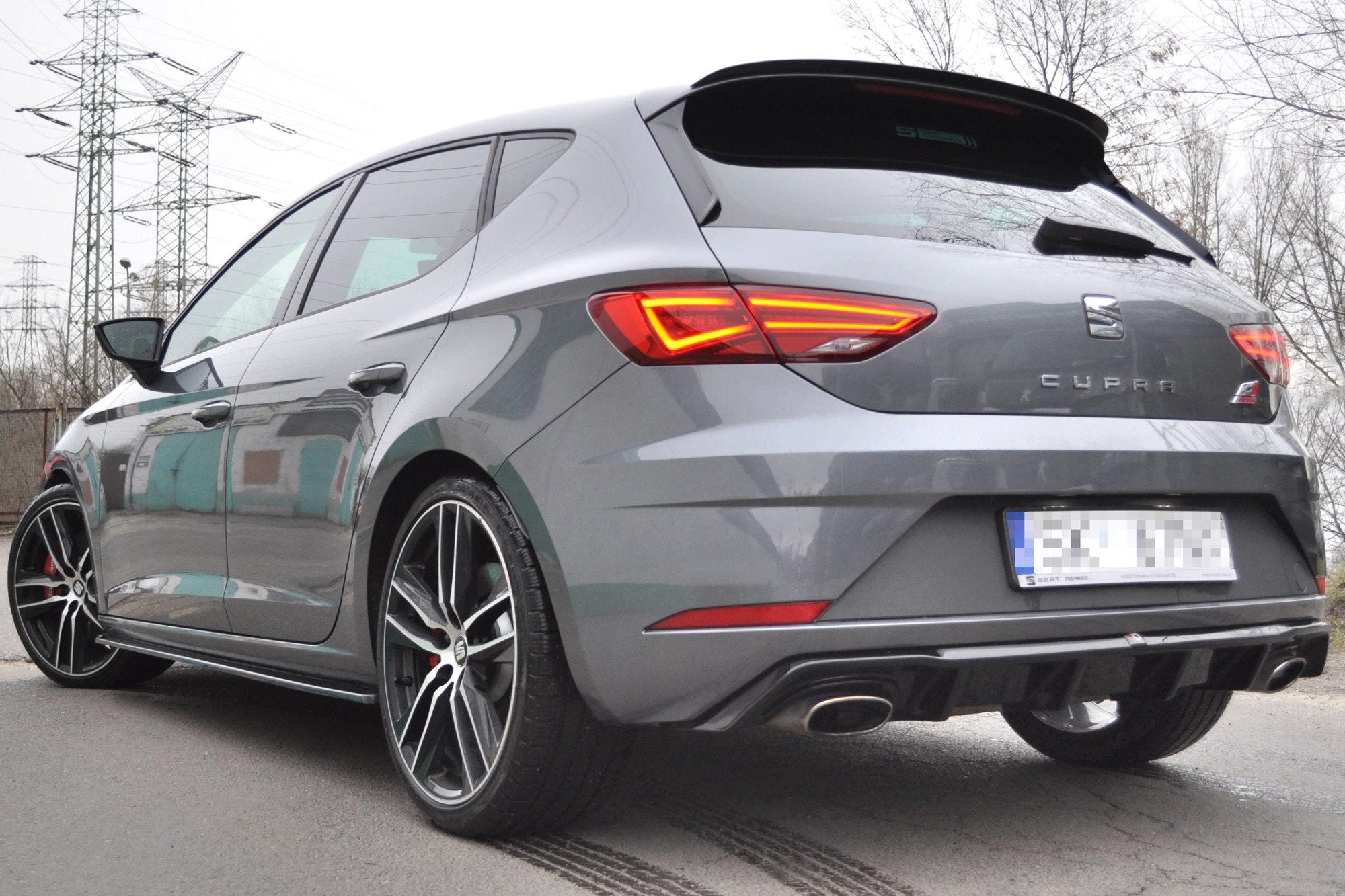 Heckdiffusor V.1 Seat Leon Cupra Mk3 FL Hatchback