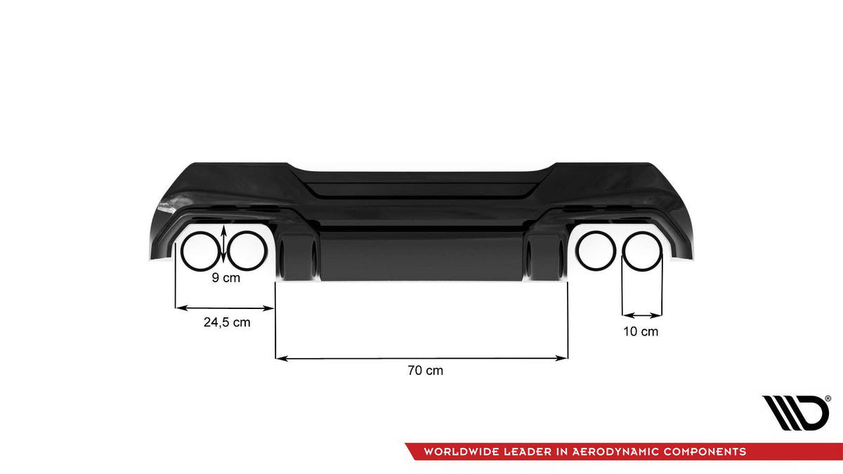 Heckdiffusor V.2 BMW 1 F40 M135i