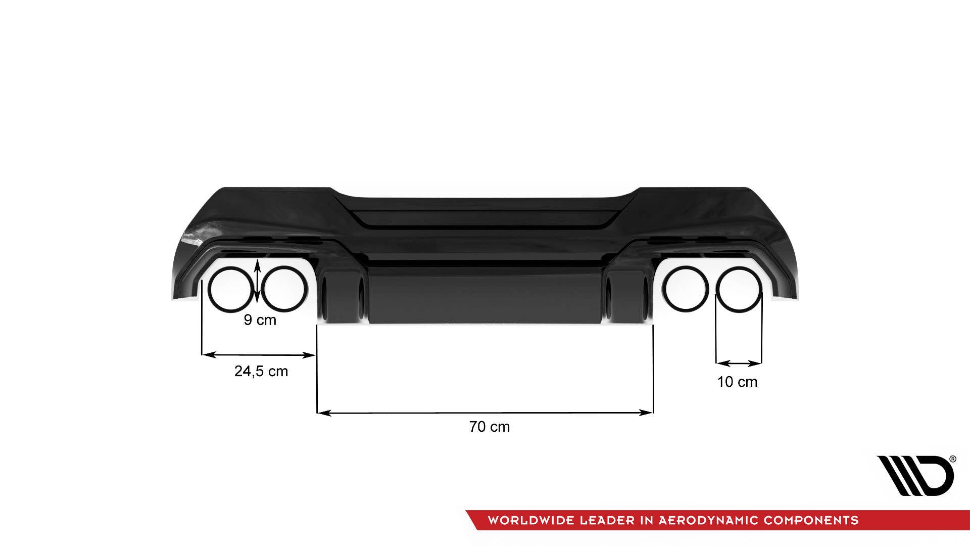 Heckdiffusor V.2 BMW 1 F40 M135i