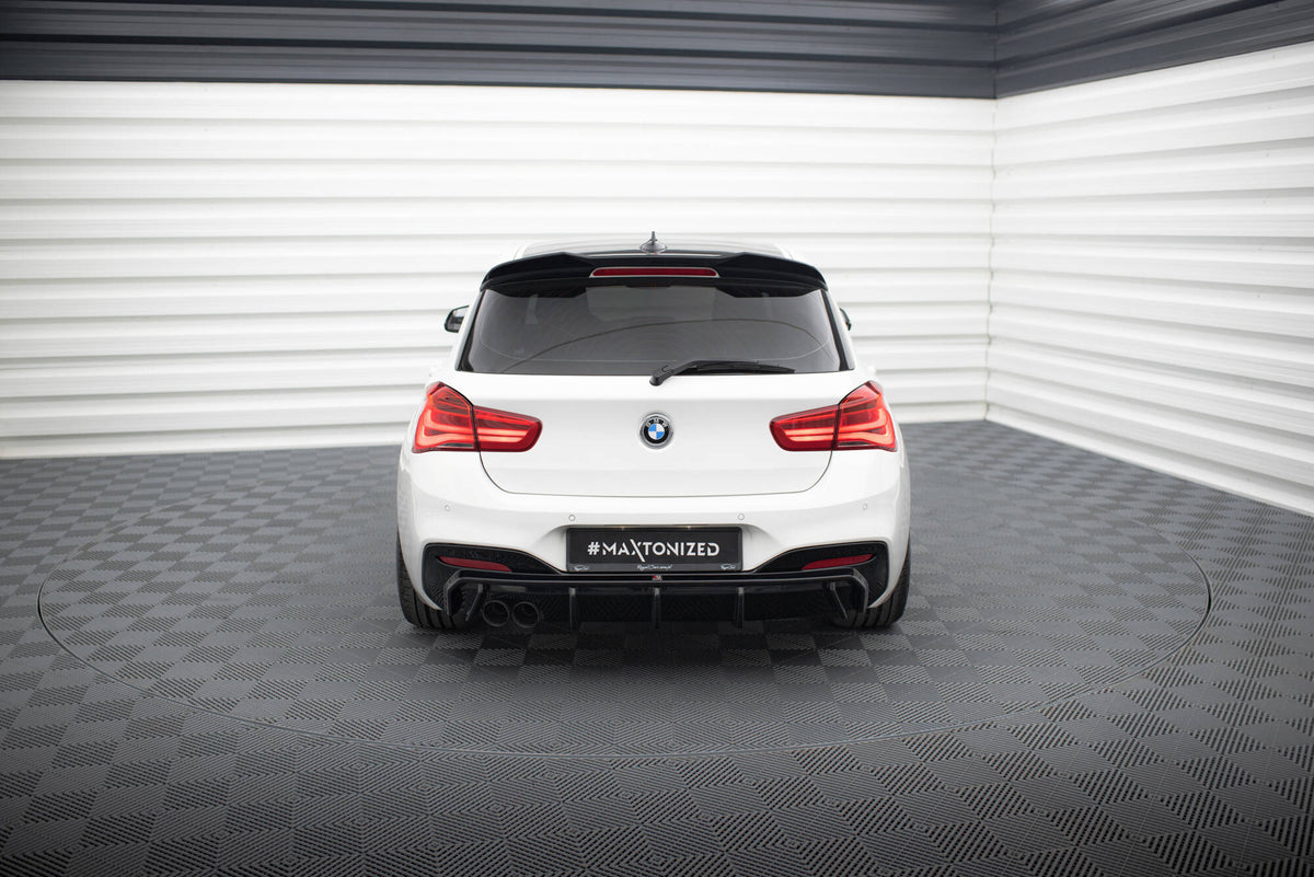 Heckdiffusor V.3 BMW 1 M-Pack F20 Facelift (Einseitige Doppelauspuffversion)