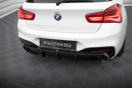 Heckdiffusor V.3 BMW 1 M-Pack F20 Facelift (Einseitige Doppelauspuffversion)