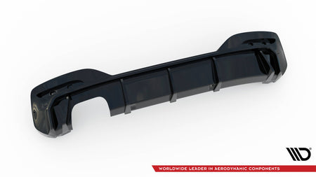 Heckdiffusor V.3 BMW 1 M-Pack F20 Facelift (Einseitige Doppelauspuffversion)