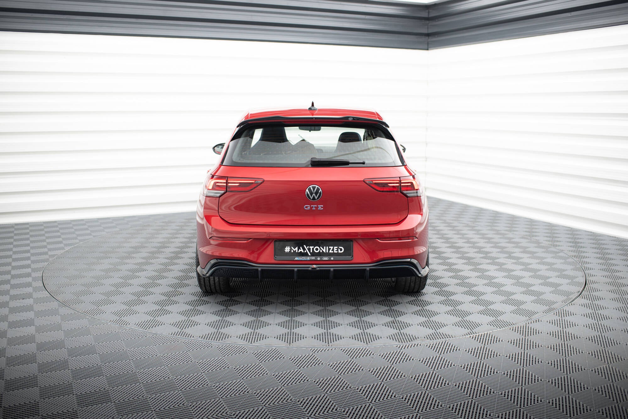 Heckdiffusor Volkswagen Golf GTE / R-Line Mk8 / Mk8 Facelift