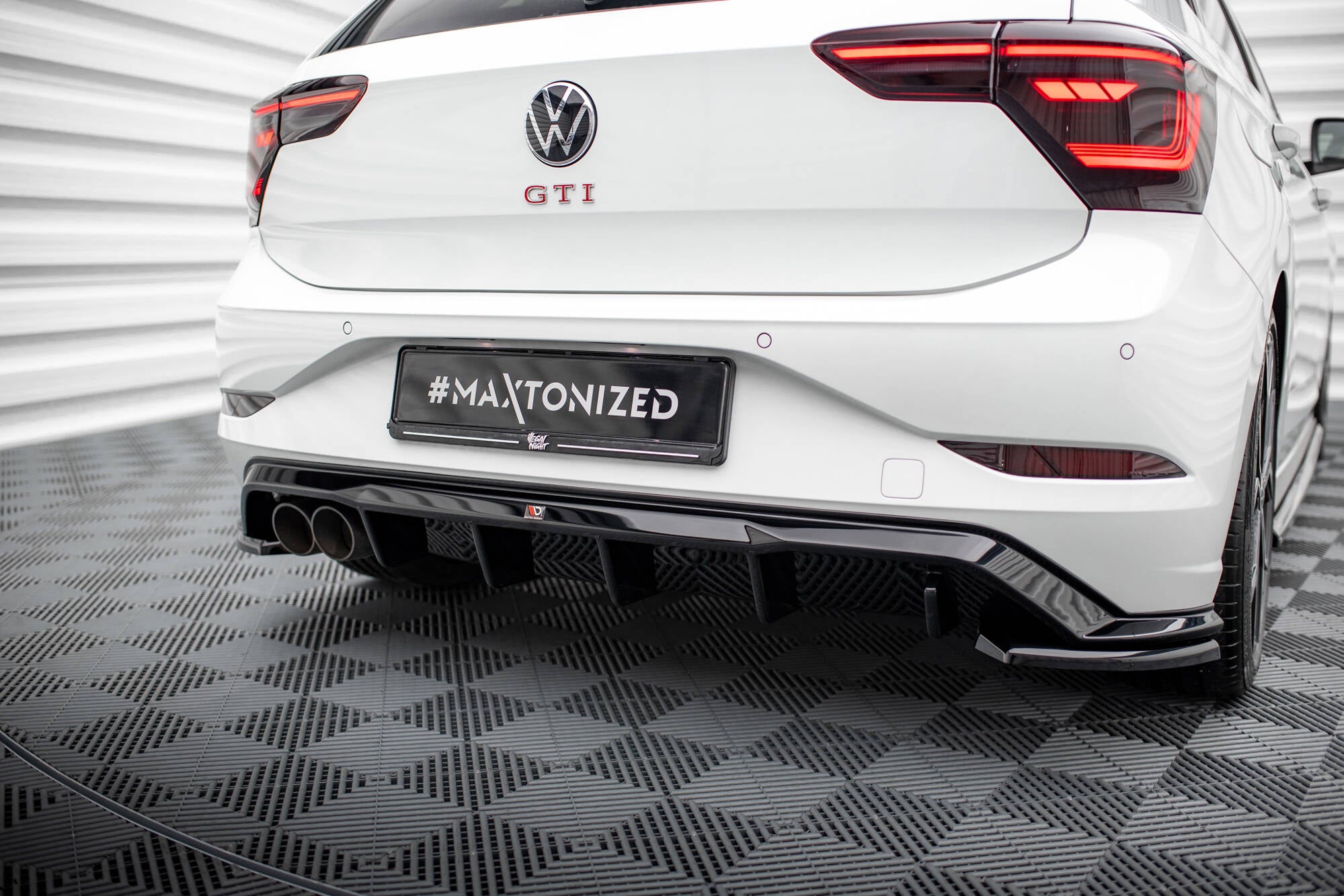 Heckdiffusor Volkswagen Polo GTI Mk6 Facelift