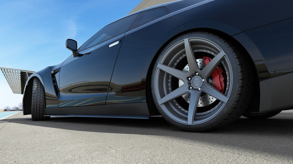 Seitenschweller Nissan GT-R Vor Facelift Coupe R35-Series