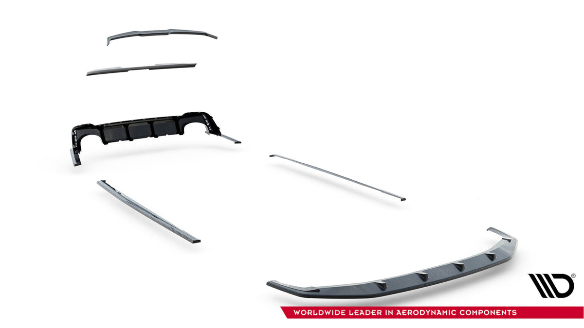Frontspoiler Lippe Audi RS6 C8 aus Prepreg Carbon