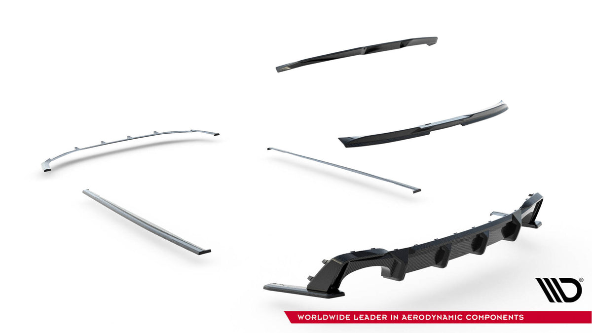 Frontspoiler Lippe Audi RS6 C8 aus Prepreg Carbon