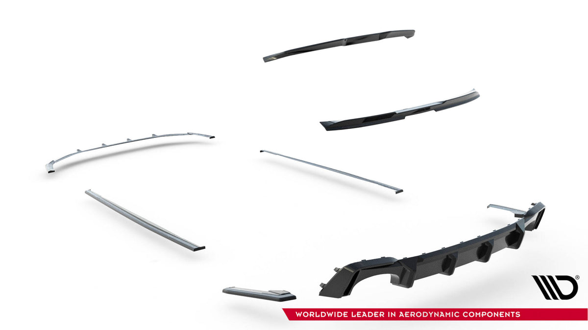 Frontspoiler Lippe Audi RS6 C8 aus Prepreg Carbon