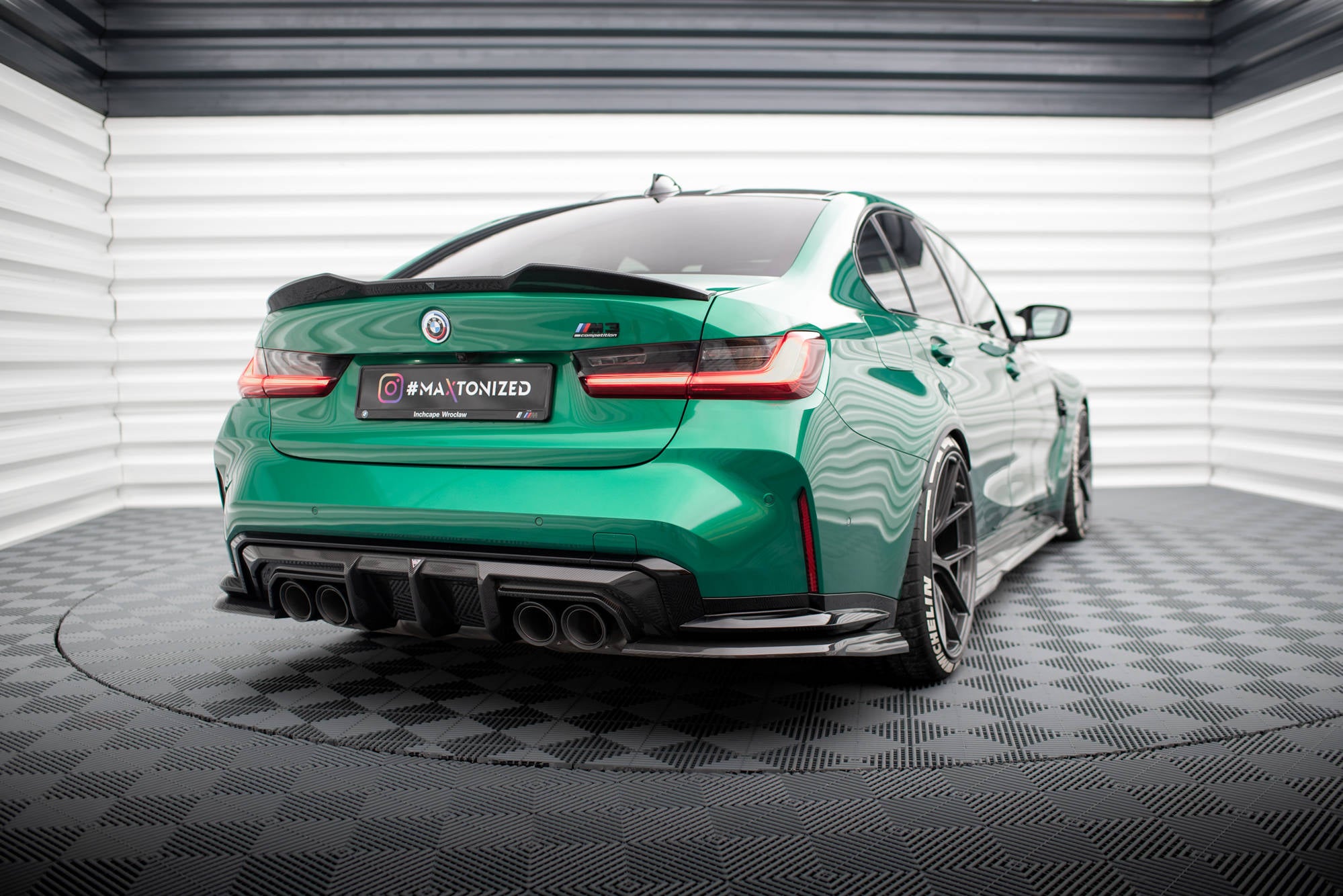 Carbon Heckdiffusor BMW M3 G80 Sedan