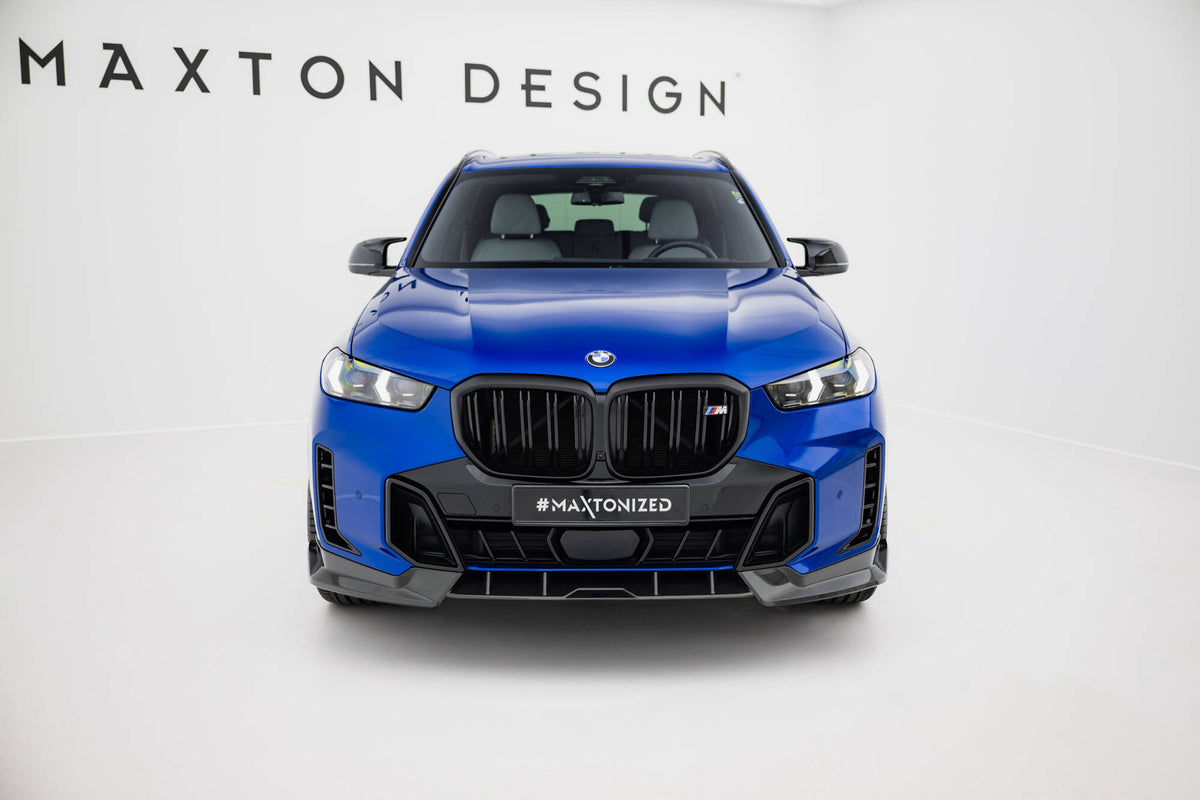 Set of Prepreg Carbon Fiber Splitters BMW X5 M-PACK G05 Facelift