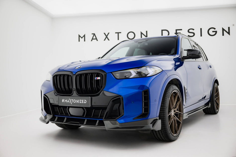 Set of Prepreg Carbon Fiber Splitters BMW X5 M-PACK G05 Facelift