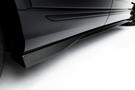 Set of Prepreg Carbon Splitters Audi Q8 S-Line MK1 Facelift