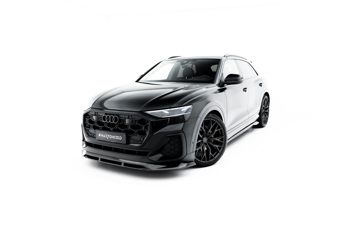Set of Prepreg Carbon Splitters Audi Q8 S-Line MK1 Facelift