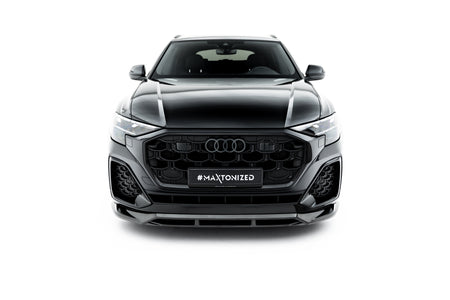 Set of Prepreg Carbon Splitters Audi Q8 S-Line MK1 Facelift