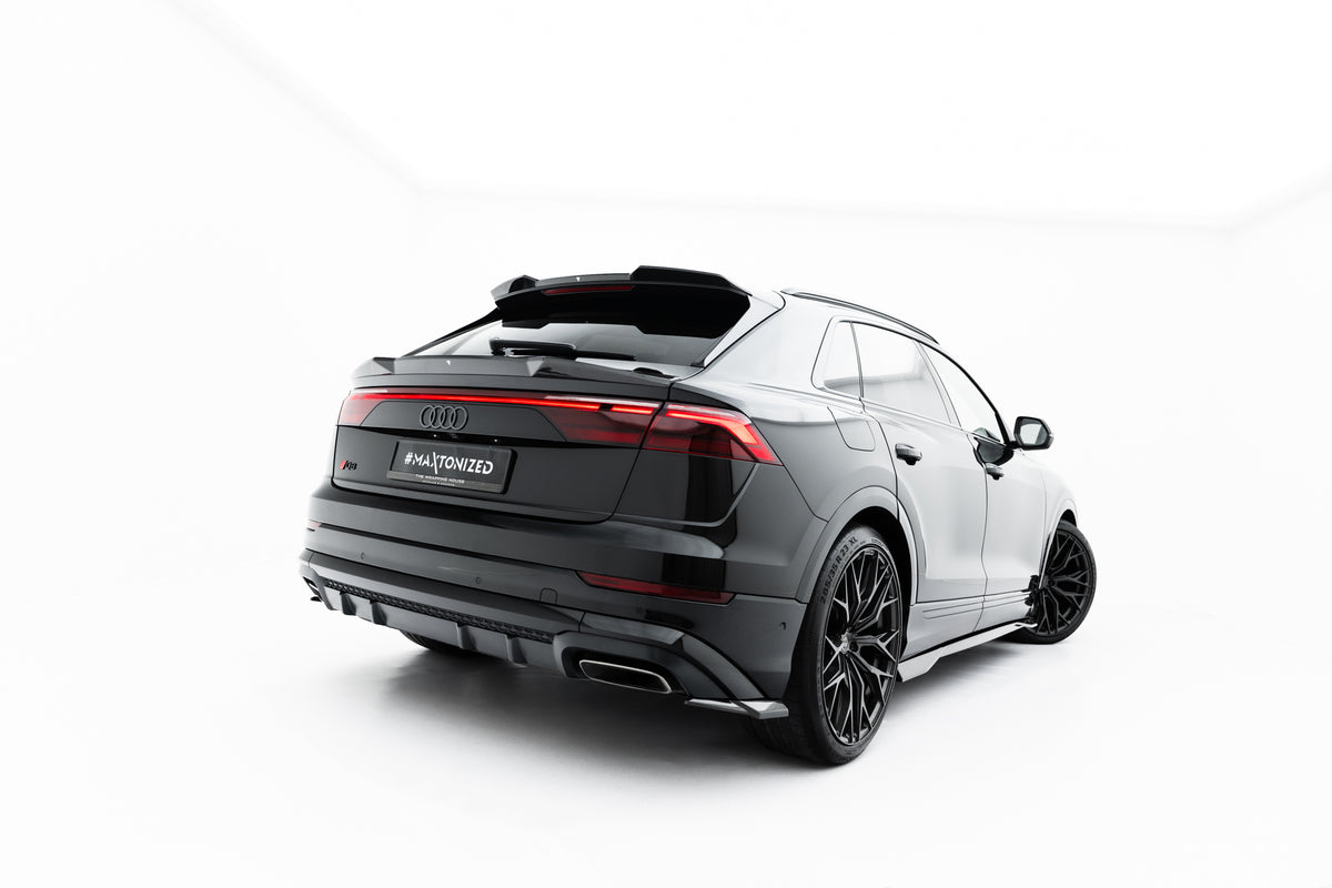 Set of Prepreg Carbon Splitters Audi Q8 S-Line MK1 Facelift
