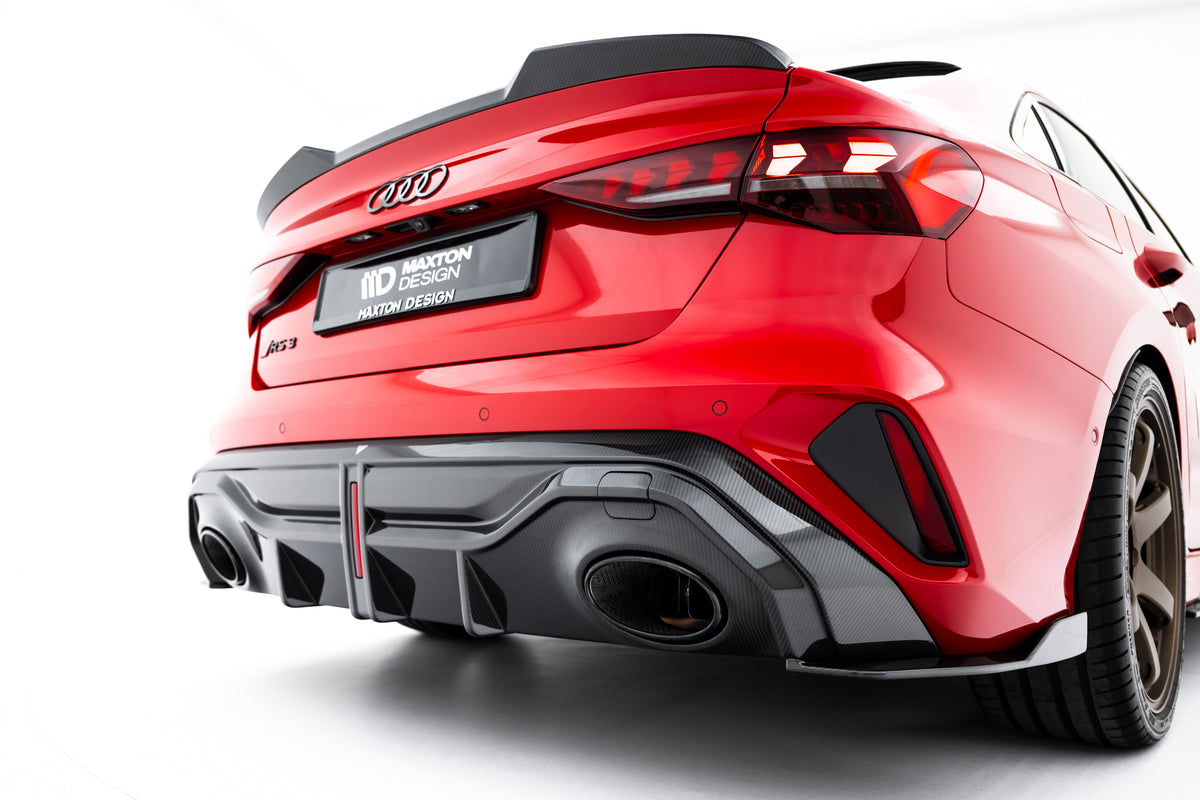 Set of Prepreg Carbon Splitters Audi RS3 Sedan 8Y Facelift