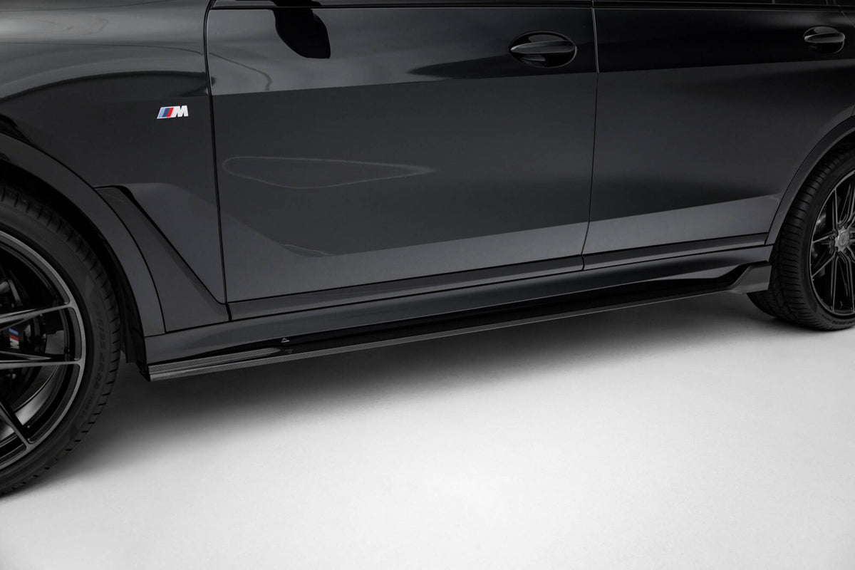 Set of Prepreg Carbon Splitters V.1 BMW X7 M-PACK G07 Facelift