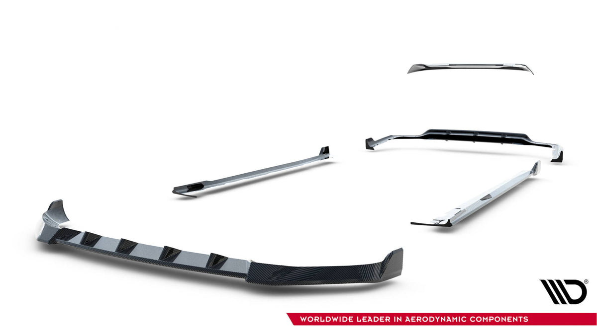Set of Prepreg Carbon Splitters V.1 BMW X7 M-PACK G07 Facelift