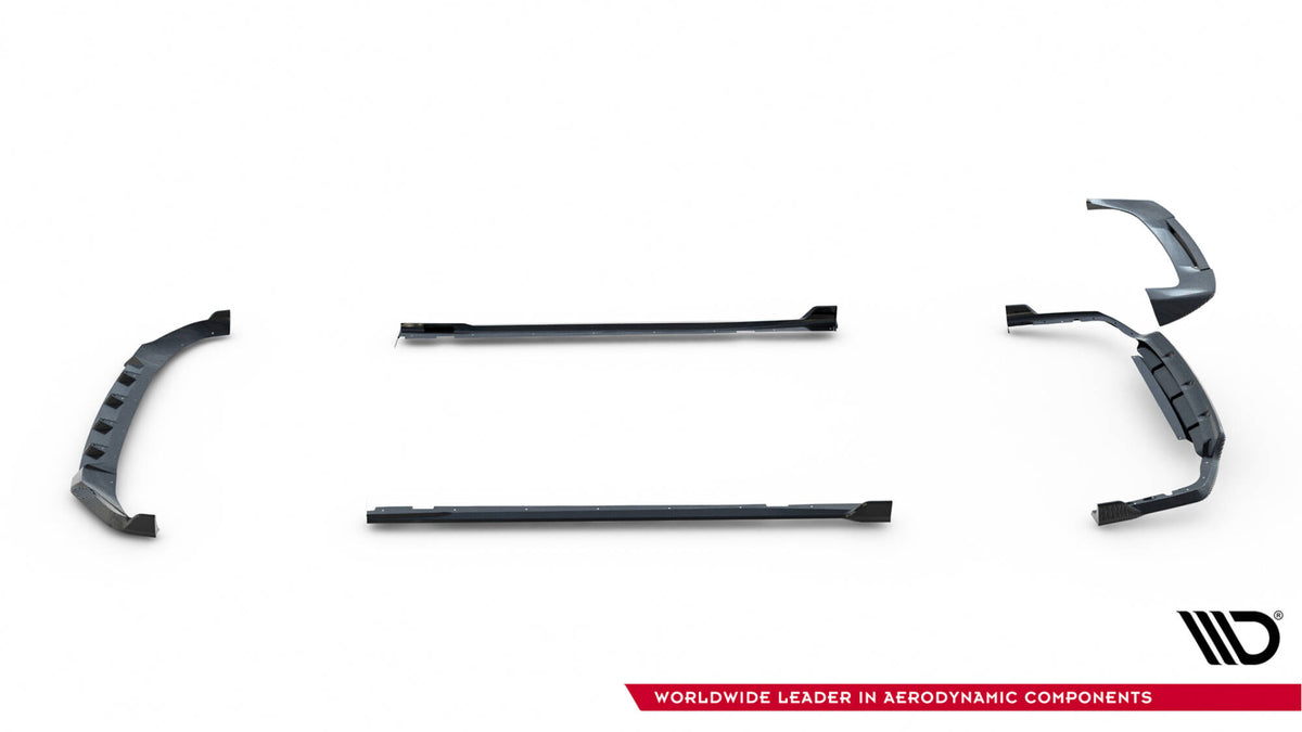 Set of Prepreg Carbon Splitters V.1 BMW X7 M-PACK G07 Facelift