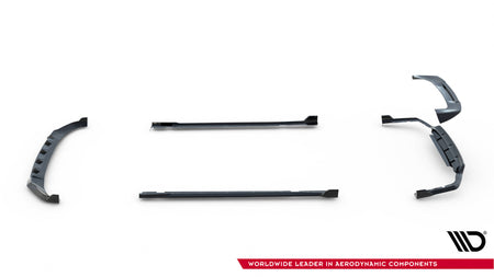Set of Prepreg Carbon Splitters V.1 BMW X7 M-PACK G07 Facelift