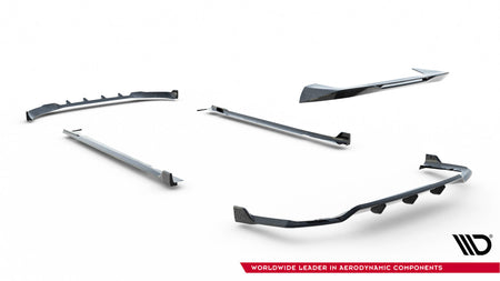 Set of Prepreg Carbon Splitters V.1 BMW X7 M-PACK G07 Facelift