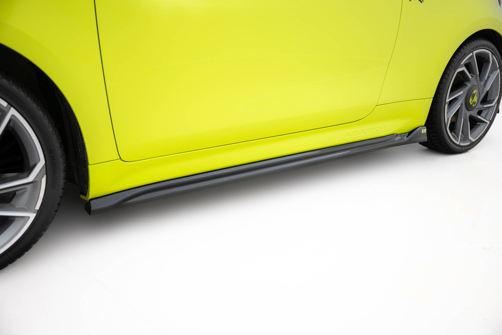 Frontspoiler Lippe, Seitenschweller, Heckdiffusor Abarth 500e
