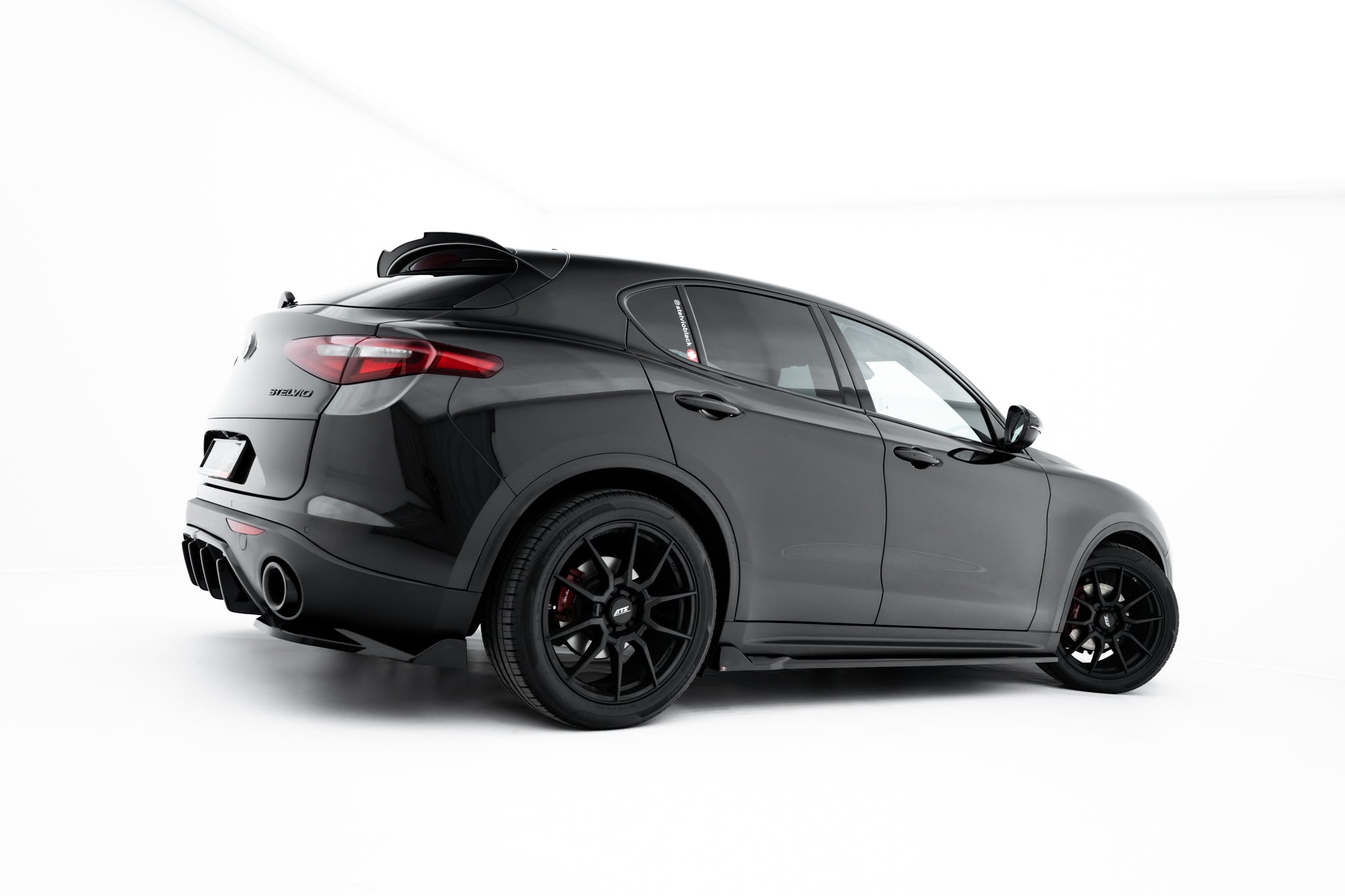 Frontspoiler Lippe, Seitenschweller, Heckdiffusor Alfa Romeo Stelvio MK1