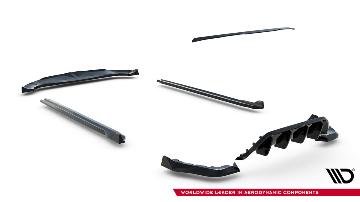Frontspoiler Lippe, Seitenschweller, Heckdiffusor Alfa Romeo Stelvio MK1