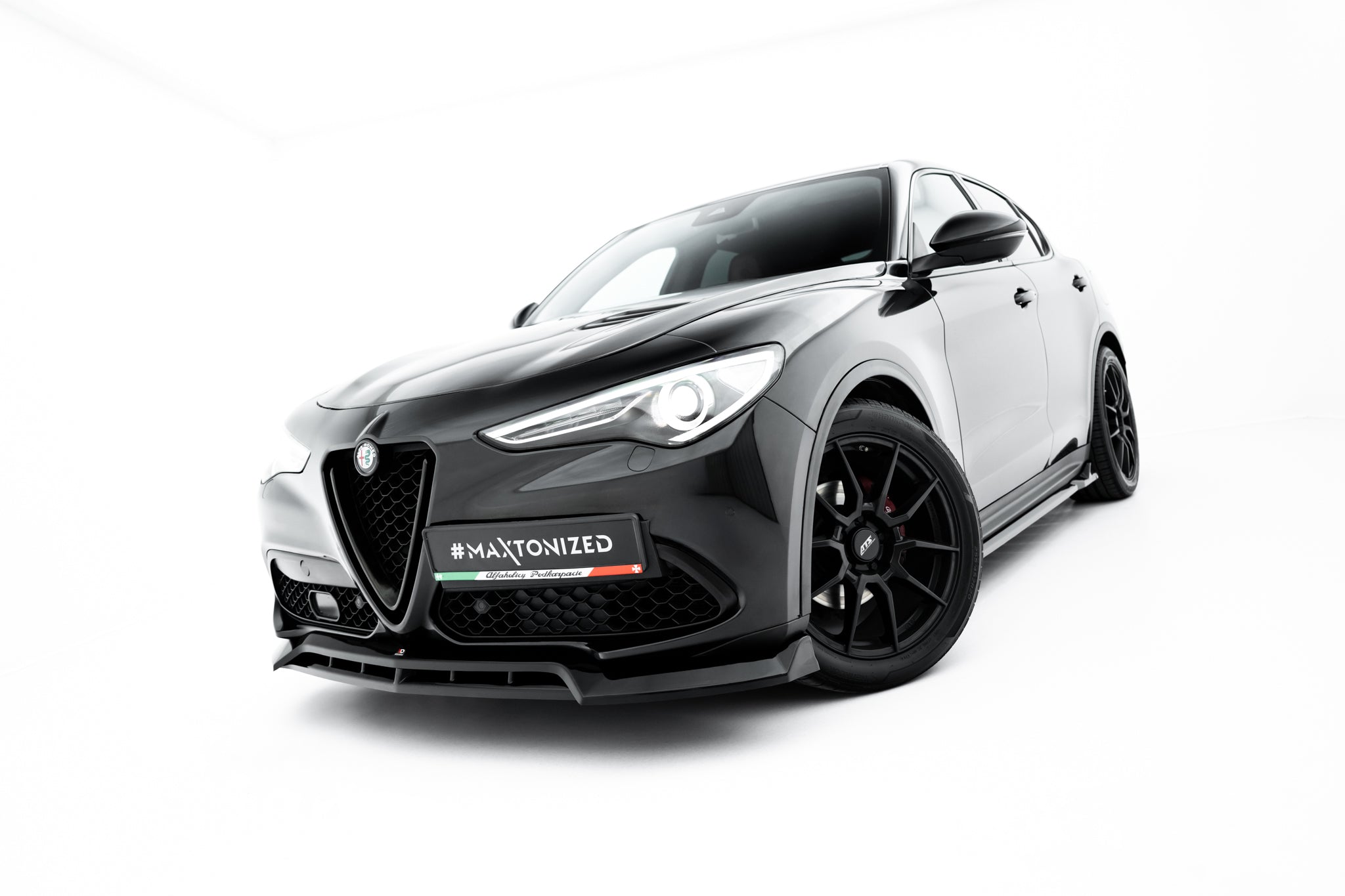 Frontspoiler Lippe, Seitenschweller, Heckdiffusor Alfa Romeo Stelvio MK1