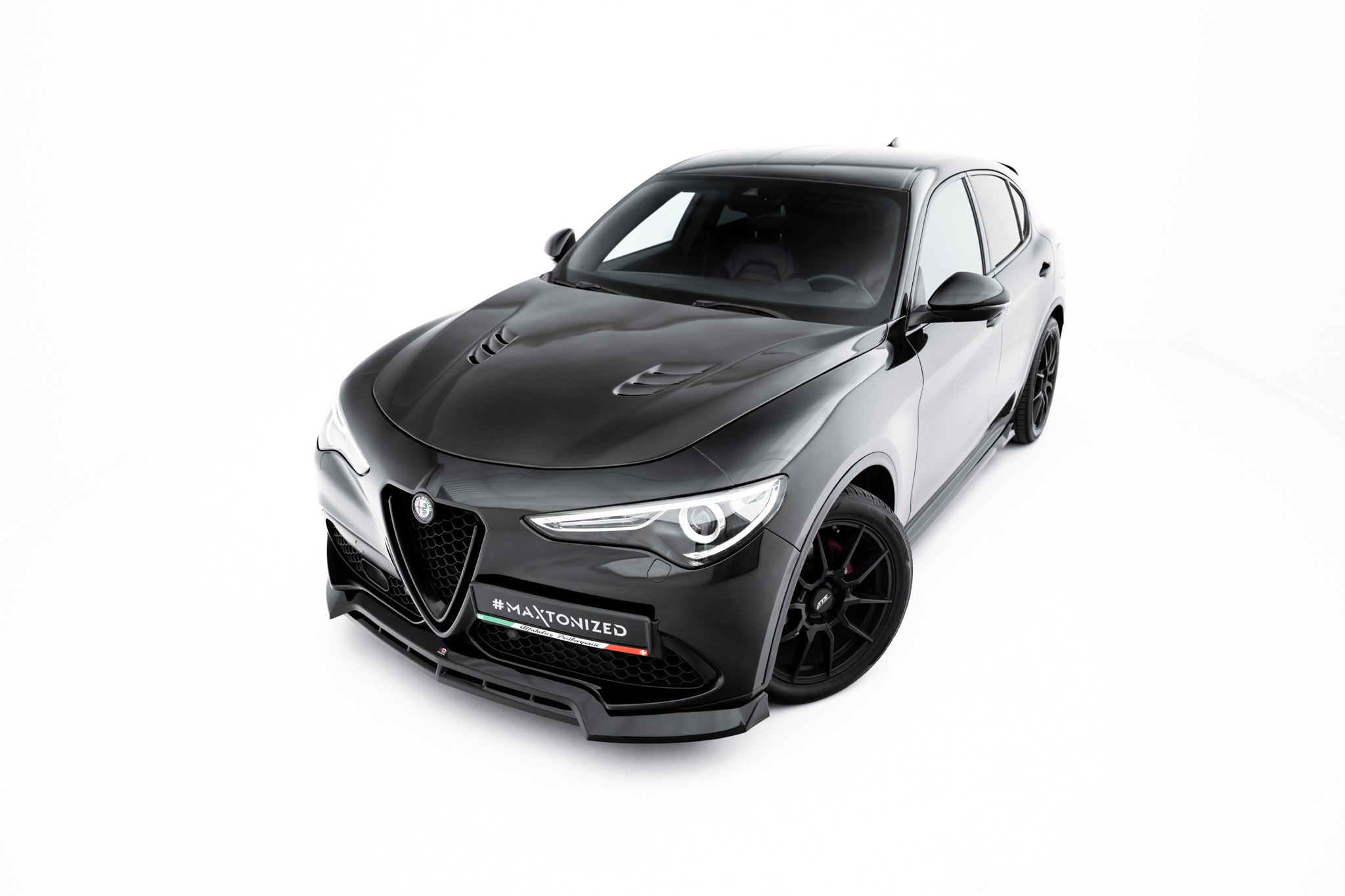 Frontspoiler Lippe, Seitenschweller, Heckdiffusor Alfa Romeo Stelvio MK1