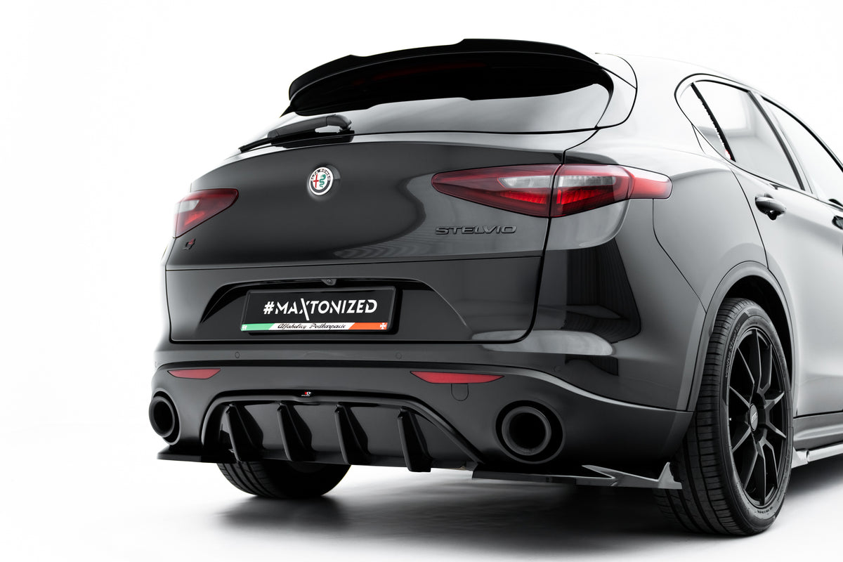 Frontspoiler Lippe, Seitenschweller, Heckdiffusor Alfa Romeo Stelvio MK1