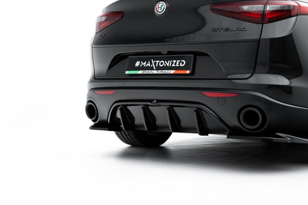 Frontspoiler Lippe, Seitenschweller, Heckdiffusor Alfa Romeo Stelvio MK1