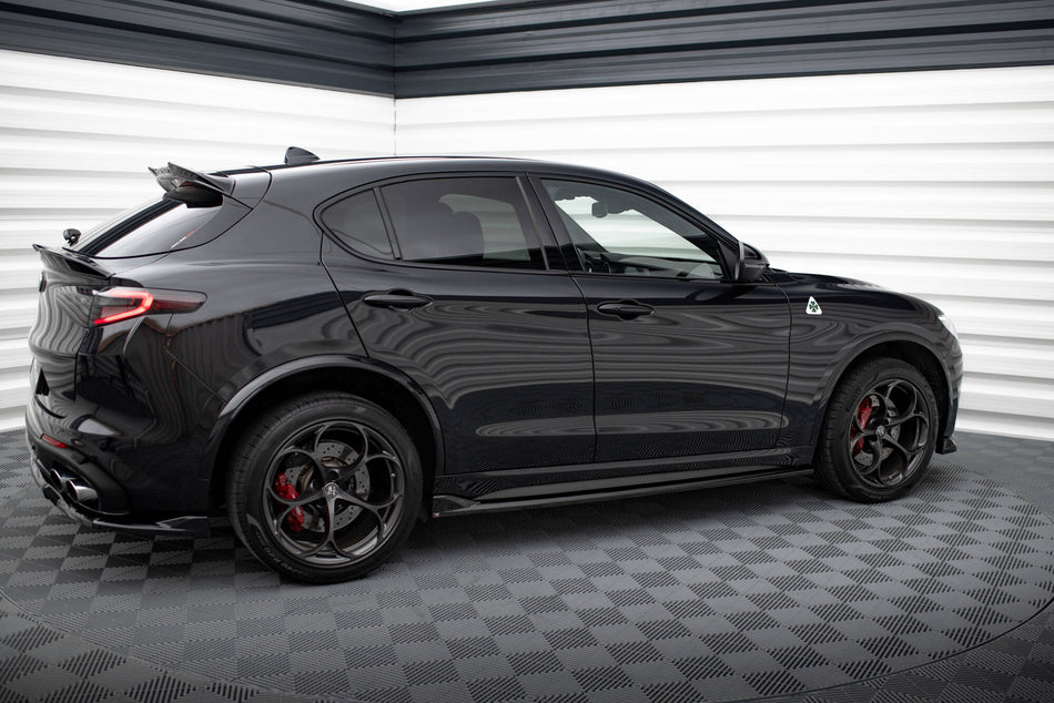 Frontspoiler Lippe, Seitenschweller, Heckdiffusor Alfa Romeo Stelvio Quadrifoglio MK1