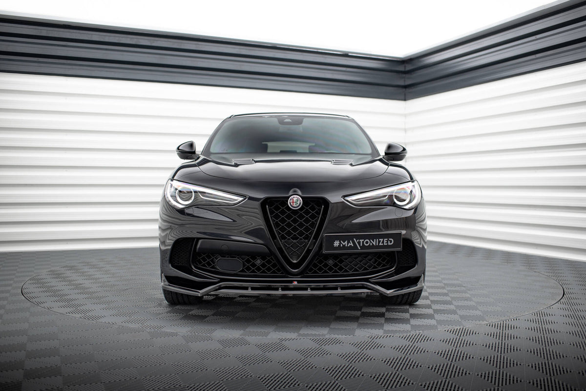 Frontspoiler Lippe, Seitenschweller, Heckdiffusor Alfa Romeo Stelvio Quadrifoglio MK1