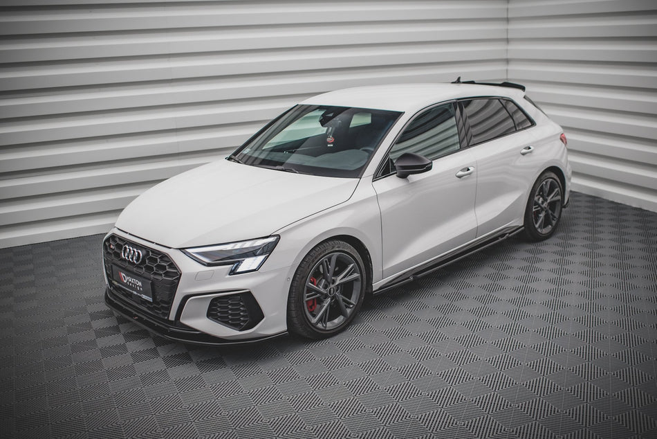 Frontspoiler Lippe, Seitenschweller, Heckdiffusor Audi A3 S-Line Sportback 8Y
