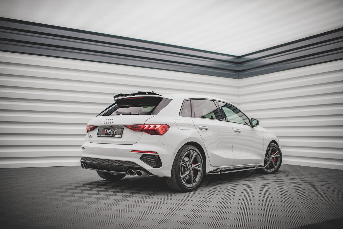 Frontspoiler Lippe, Seitenschweller, Heckdiffusor Audi A3 S-Line Sportback 8Y