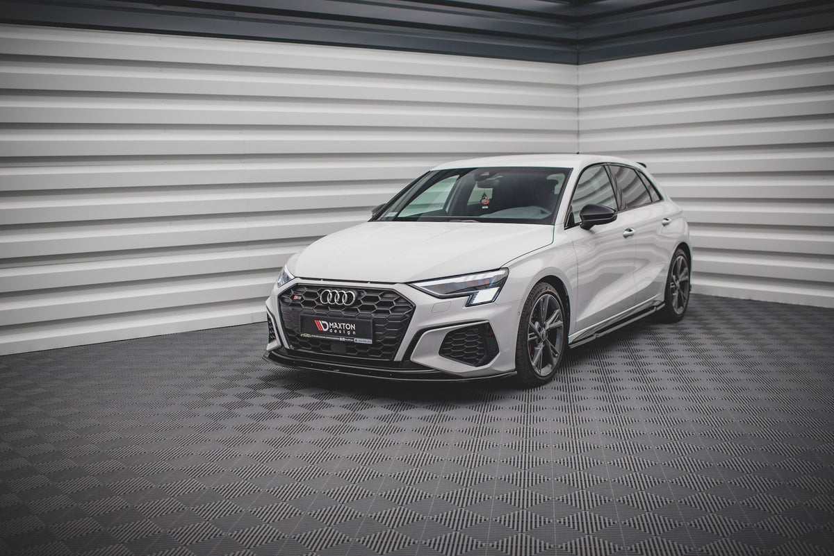 Frontspoiler Lippe, Seitenschweller, Heckdiffusor Audi A3 S-Line Sportback 8Y