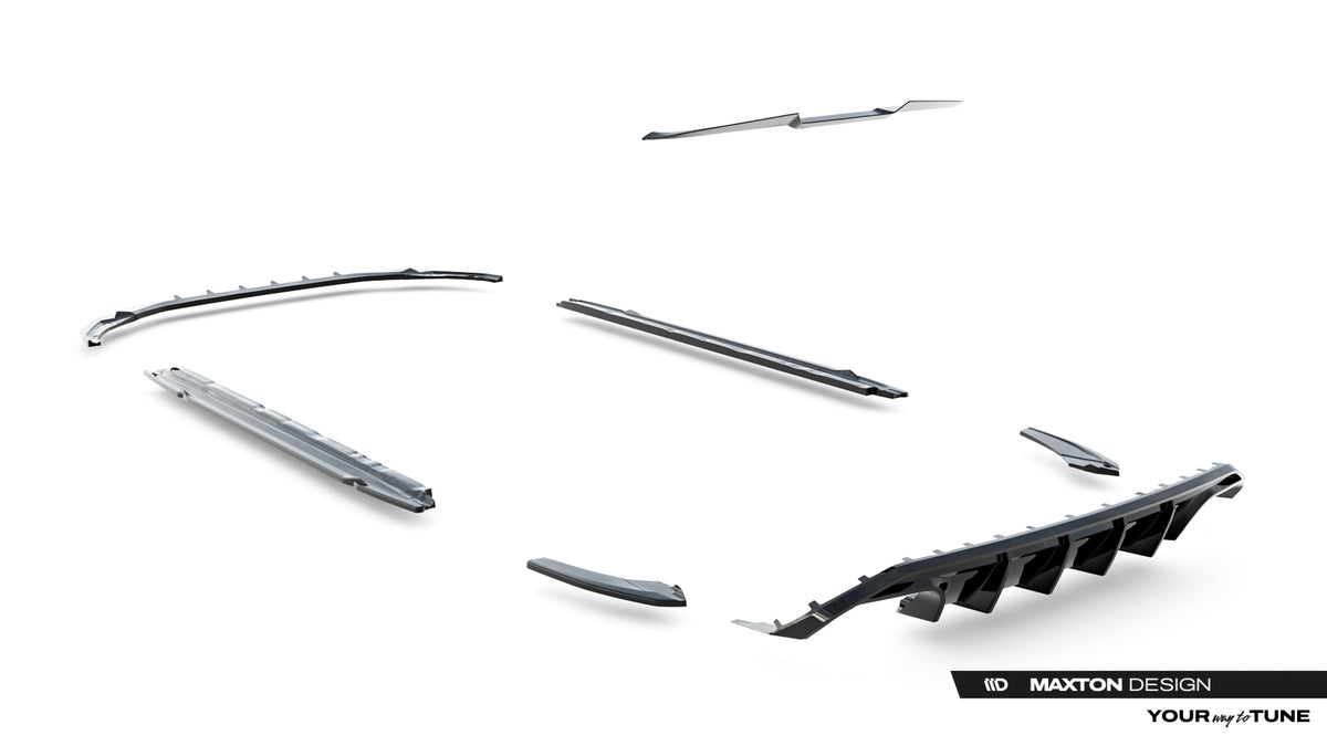Frontspoiler Lippe, Seitenschweller, Heckdiffusor Audi A3 S-Line Sportback 8Y
