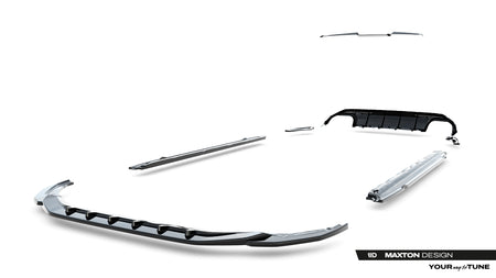 Frontspoiler Lippe, Seitenschweller, Heckdiffusor Audi A3 S-Line Sportback 8Y