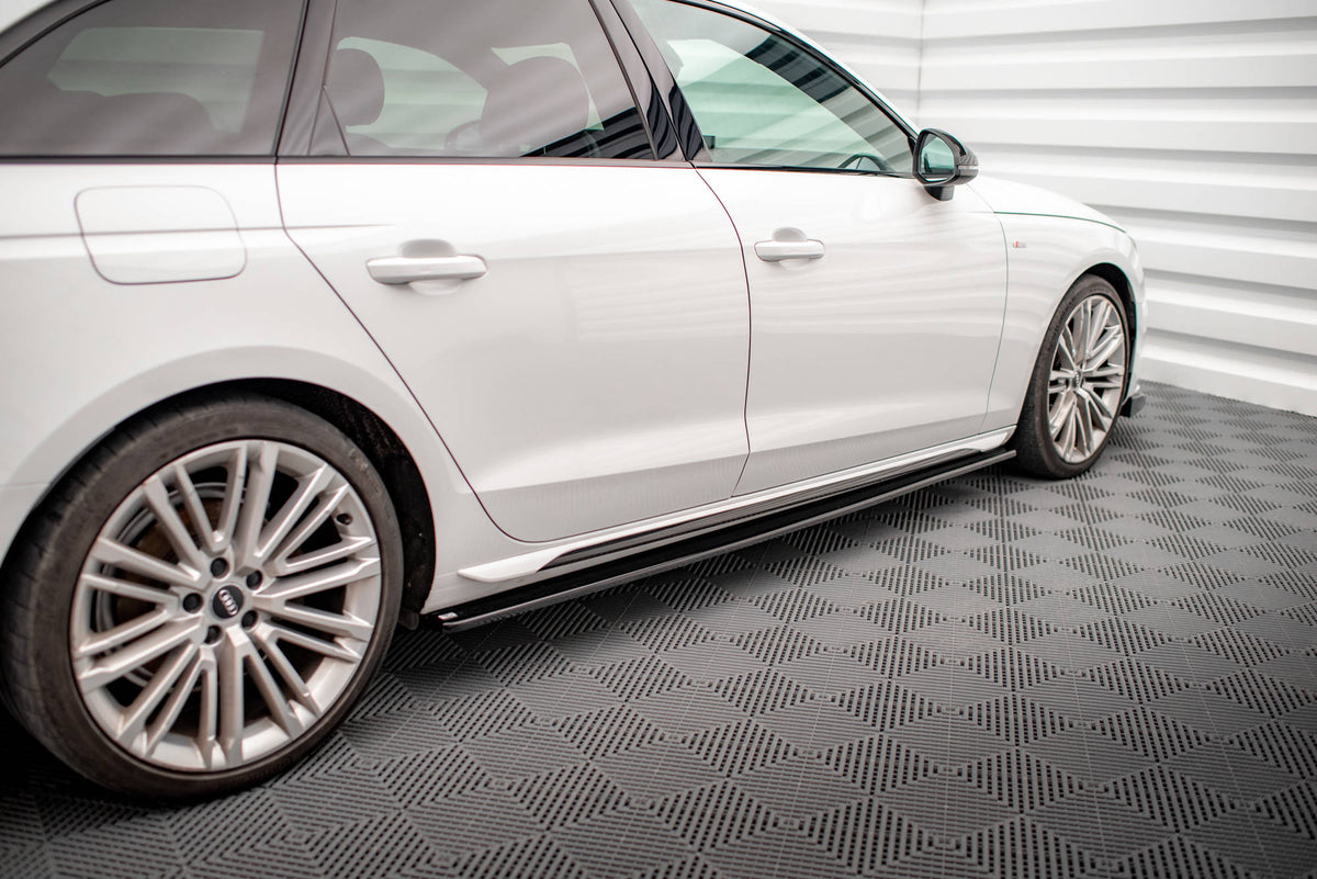 Frontspoiler Lippe, Seitenschweller, Heckdiffusor Audi A4 S-Line B9 Facelift